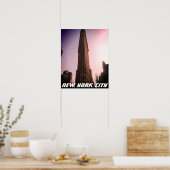 Flatiron District, New York, NY - Beaux-Arts Poster (Keuken)