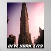 Flatiron District, New York, NY - Beaux-Arts Poster (Voorkant)