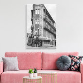 Flatiron Flats Eureka Grayscale Canvas Afdruk (Insitu (Woonkamer))