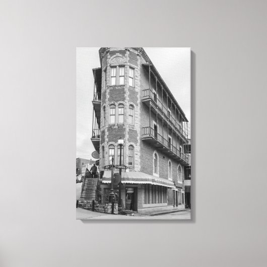 Flatiron Flats Eureka Grayscale Canvas Afdruk (Voorkant)