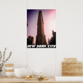 Flatiron New York, NY - Beaux-arts Manhattan Poster (Keuken)