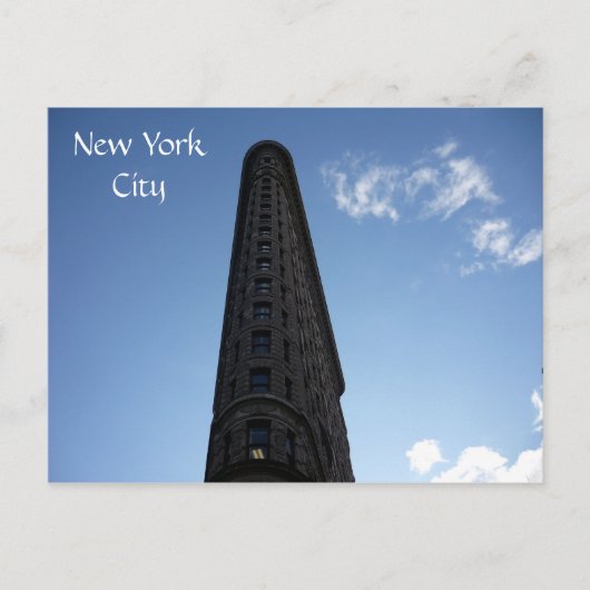 flatiron nyc briefkaart (Voorkant)