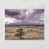 Flatirons bij zonsondergang briefkaart (Voorkant)