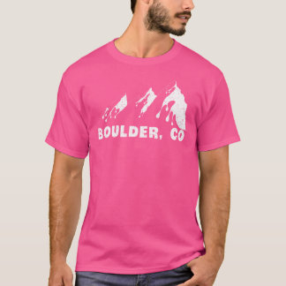 Flatirons Boulder Colorado klimmen Wandelreizen T-shirt