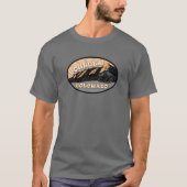 Flatirons, Chautauqua Park, Boulder CO T-Shirt (Voorkant)