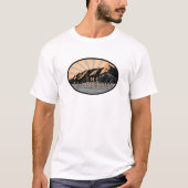 Flatirons, Chautauqua Park, Boulder CO T-Shirt (Voorkant)
