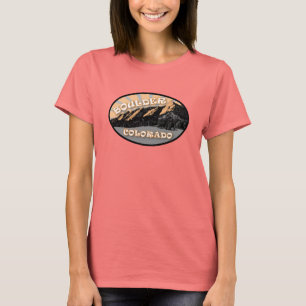 Flatirons, Chautauqua Park, Boulder Colorado T-shirt
