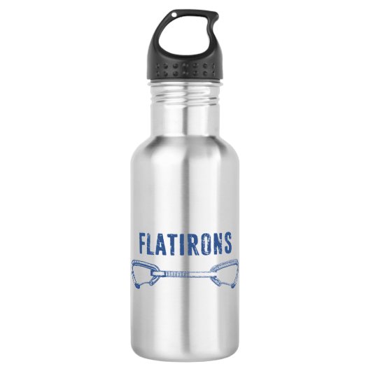Flatirons Colorado Klimhaken Waterfles (Voorkant)