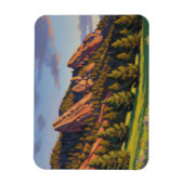 Flatirons Colorado Reis Magneet (Verticaal)