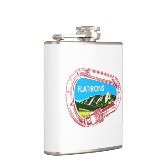 Flatirons Klimcarabiner Heupfles (Rechts)