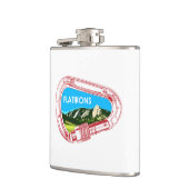 Flatirons klimmer Carabiner Heupfles (Links)