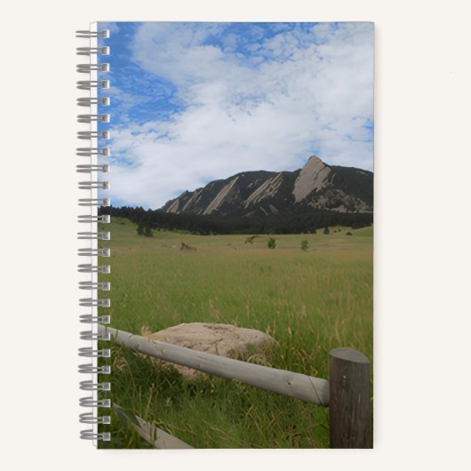 Flatirons Meadows Hardcover Notitieboek (Voorkant)