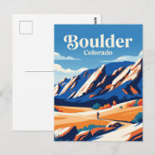 Flatirons USA Briefkaart (Voorkant / Achterkant)