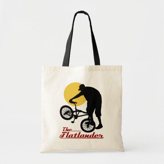 Flatlander BMX Tote Bag (Voorkant)