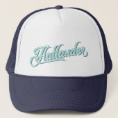 Flatlander, Midwest, Illinois Indiana, Trucker Hat Trucker Pet (Voorkant)