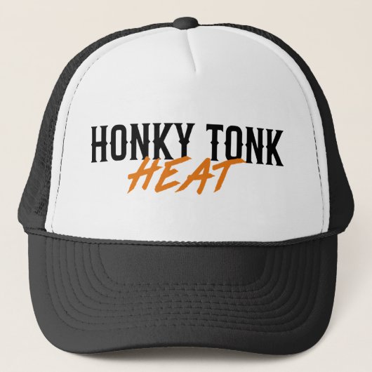 Flatline Honky Tonk Heat Foam Trucker Hat Pet (Voorkant)