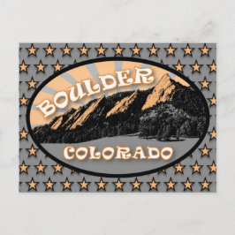 Flatrons, Chautauqua Park, Boulder Colorado Briefkaart