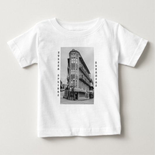 Flats Eureka Grayscale Baby T-shirt (Voorkant)
