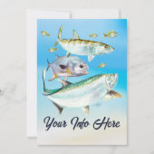 Flats Vissende uitnodiging (Voorkant)