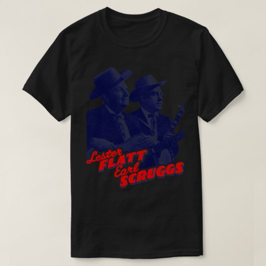 Flatt en Scruggs T-shirt (Design voorkant)