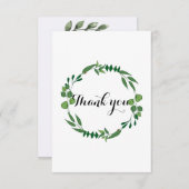 Flatte bedankt voor je kaart met afspeelwerk (Voorkant / Achterkant)