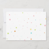 Flatte bedankt voor je kaart met sterren (Achterkant)