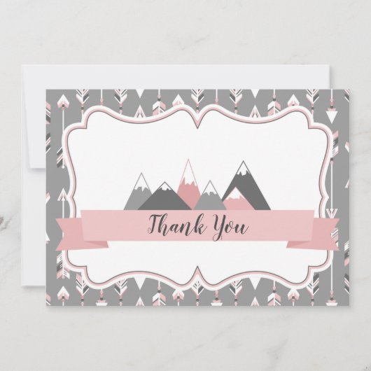 Flatte dank je kaarten bergen (Voorkant)