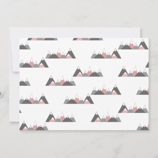 Flatte dank je kaarten bergen (Achterkant)