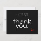 Flatte zakelijke moderne, bedankt kaarten (Voorkant)