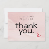 Flatte zakelijke moderne, bedankt kaarten (Voorkant)