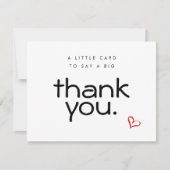 Flatte zakelijke moderne, bedankt kaarten (Voorkant)