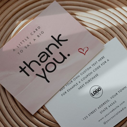 Flatte zakelijke moderne, bedankt kaarten