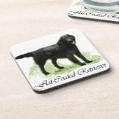 Flattegolven voor het maken van films bier onderzetter (Linkerzijde)