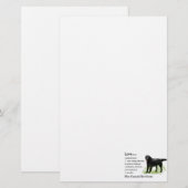 Flattegolven voor het maken van films briefpapier (Voorkant / Achterkant)