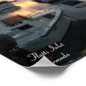 Flatts Inlet - Bermuda Poster (Hoek)