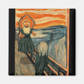 Flatwood Monster Funny Cryptid West Virginia Souv Magneet (Voorkant)