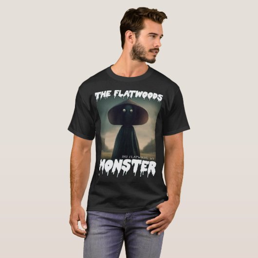 Flatwoods Monster Braxie 1952 griezelig eng crypti T-shirt (Voorkant volledig)