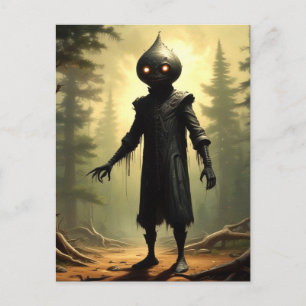 Flatwoods Monster Cryptid Briefkaart