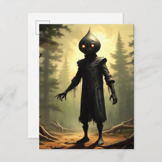 Flatwoods Monster Cryptid Briefkaart (Voorkant / Achterkant)