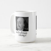 Flaubert: Comma in, komma uit Koffiemok (Voorkant links)