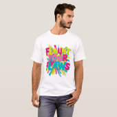 "Flaunt Your Flaws" T-shirt ontwerp: (Voorkant volledig)