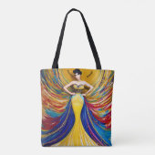 Flaunting Feminisme, Vrouwengeschiedenis Maand Can Tote Bag (Achterkant)
