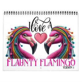 Flaunty Flamingo versie 1 Kalender