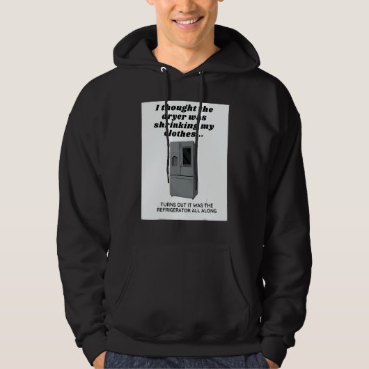 Flauwe grap hoodie (Voorkant)
