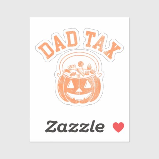 Flauwe grap sticker (Vel)