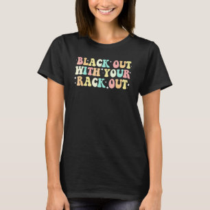 Flauwval door drank met je tieten uit je trui voor t-shirt