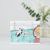 flauwvallen briefkaart (Staand voorkant)