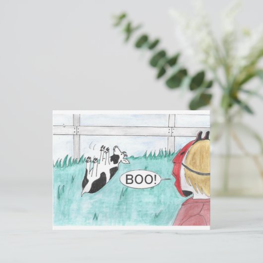 flauwvallen briefkaart (Staand voorkant)