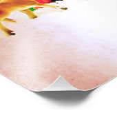  flauwvallen door kerstboom met gumdrop foto afdruk (Hoek)