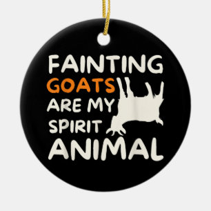 Flauwvallende Geiten Zijn Mijn Spirit Animal Grapp Keramisch Ornament